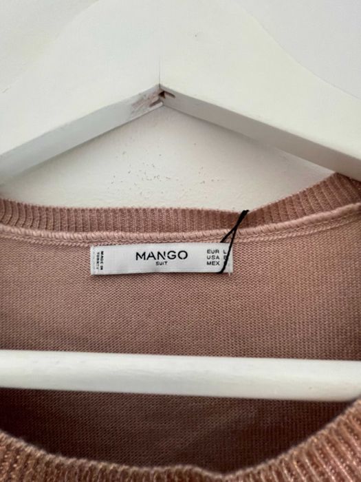 Camisola Rosa dourada :: Mango (NOVA)