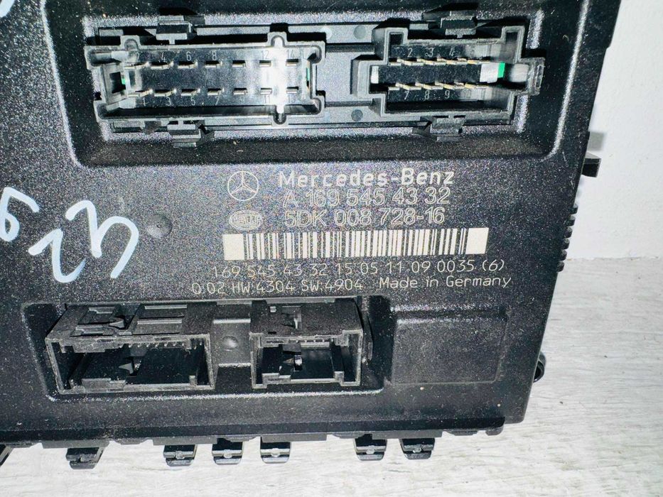 Bsi / Sam / Módulo Eletrónico Mercedes A W169 / Mercedes B W245 - A1695454332 - 2004 / 2012