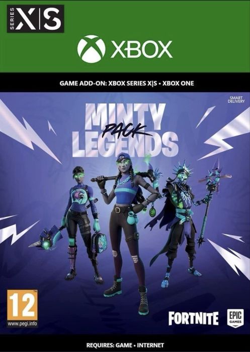pakiet miętowe legendy do fortnite