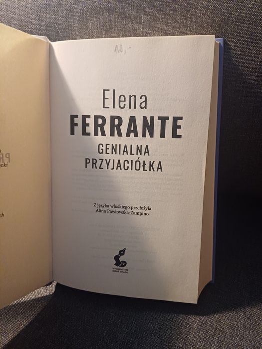 Elena Ferrante Genialna przyjaciółka