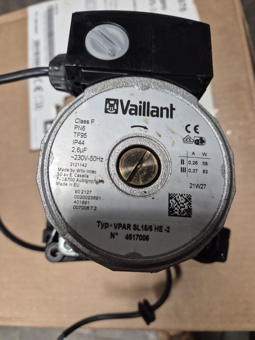 Pompa wody kotła vaillant Eco Tec plus