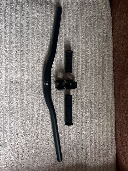 Nowa oryginalna kierownica + mostek + gripy KuKirin G4
