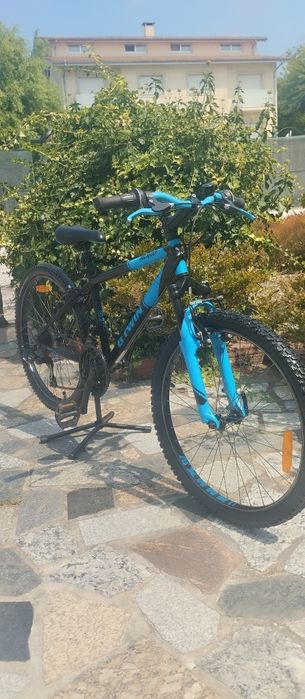 Bicicleta rockrider roda 24 dos 9aos12anos