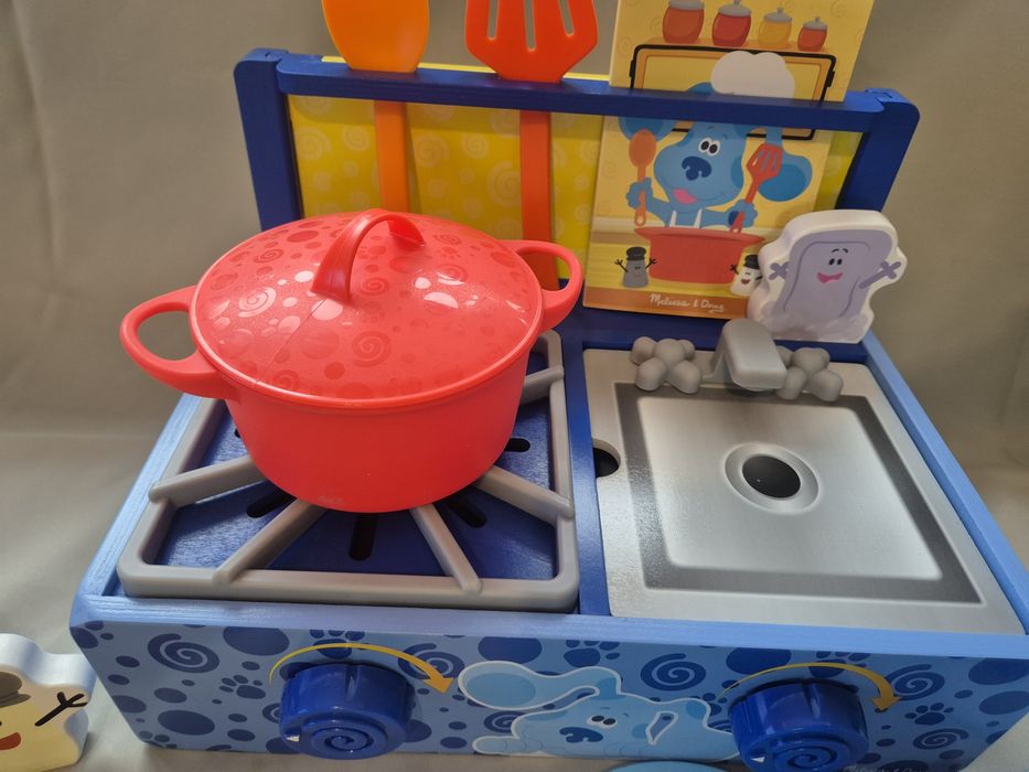 Zabawka drewniany zestaw kuchenny Blue Melissa&doug