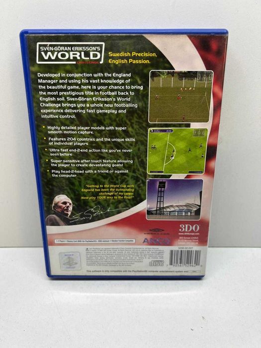 PS2 - Sven-Göran Eriksson's World Challenge