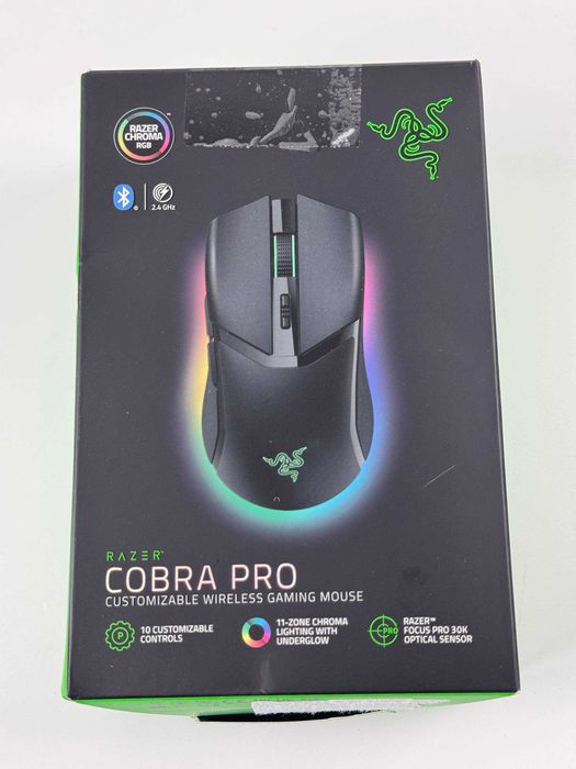 Бездротова ігрова миша Razer Cobra Pro Black (‎RZ01-04660100-R3G1)