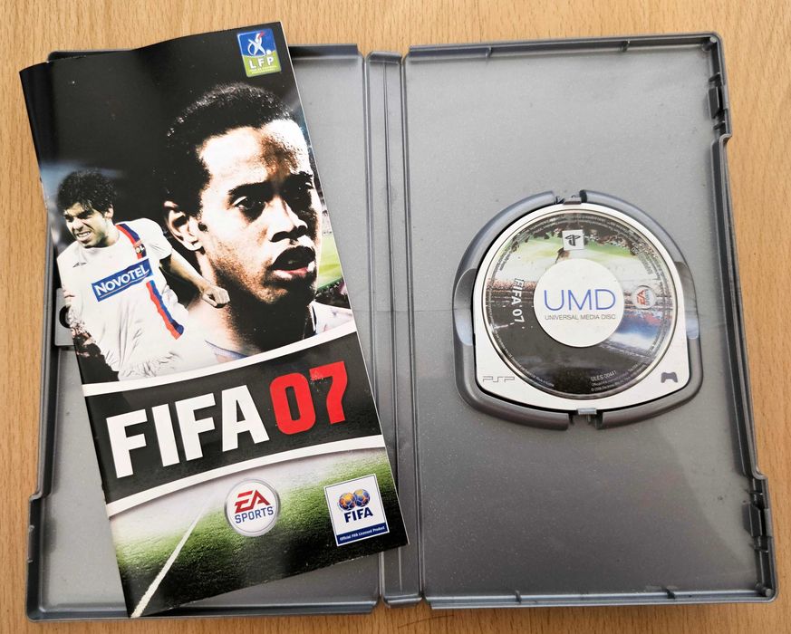 Jogo FIFA 07 para PSP