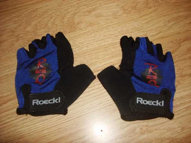 Детские вело перчатки безпальцевые  Roecki