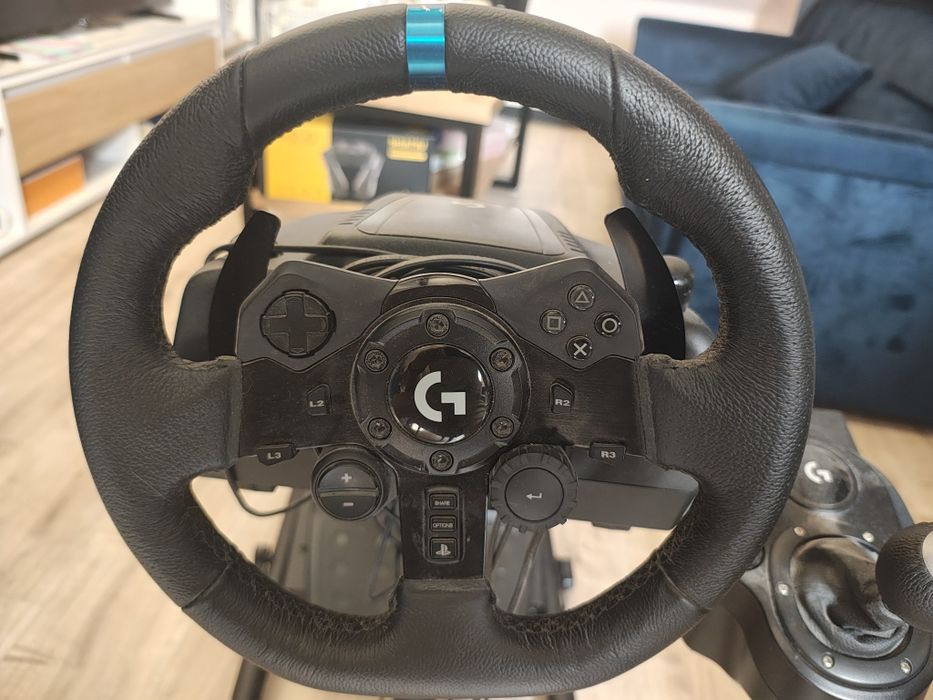 Logitech g923 stojak + shifter
