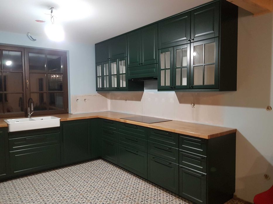 Montaż i projektowanie systemowych mebli kuchennych IKEA