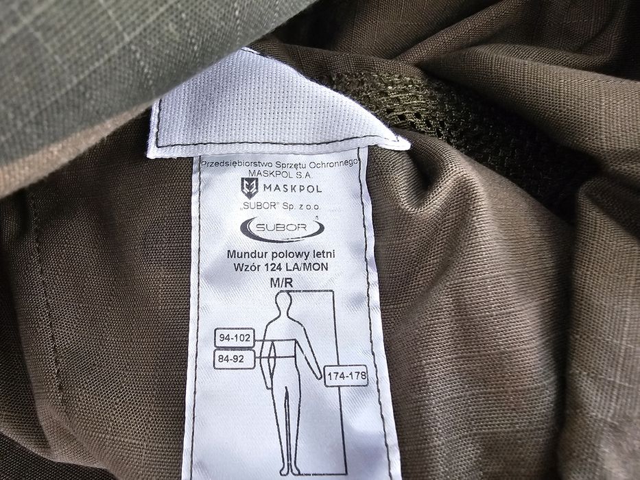 Mundur polowy  Letni  plus bielizna termoaktywna