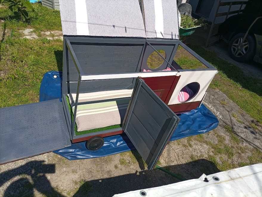 Caravana para cães e gatos