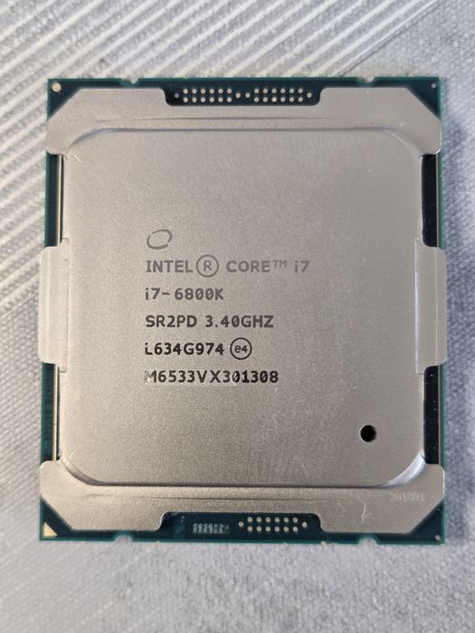 Procesor Intel core i7-6800k