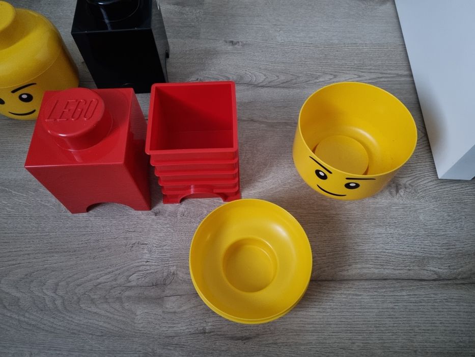 Pojemniki w kształcie klocków LEGO
