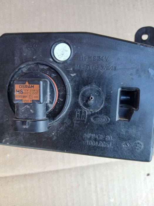 Halogen Lampa Przeciwmgielna Lewa Przód Opel Insignia B 13460223 Oryginał OEM