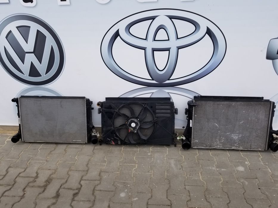 Радиатор Вентилятор VW Caddy Touran 1.6 1.9 2.0 TDI SDI 1.4 TSI