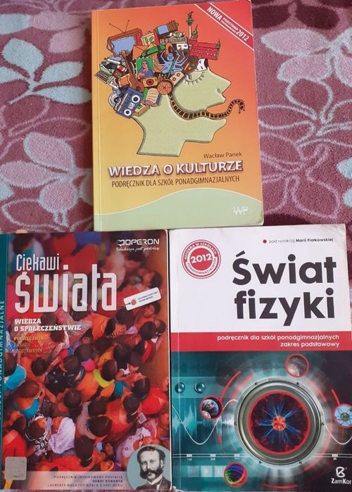 Podręczniki WOS Fizyka     Wiedza o kulturze