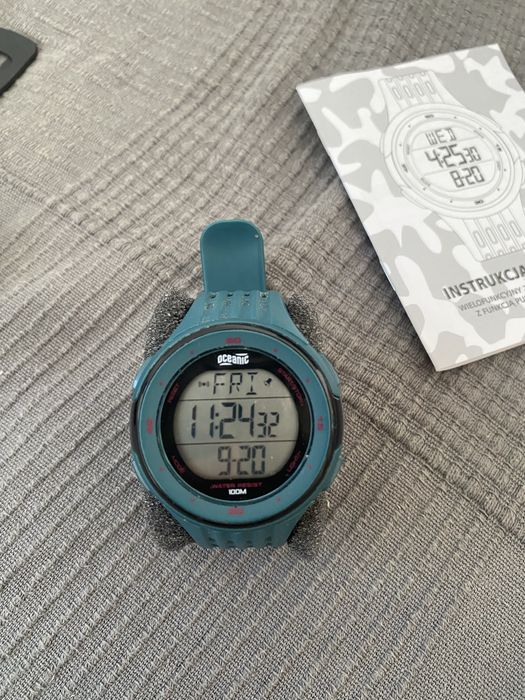 Zegararek sportowy + monitor pracy serca