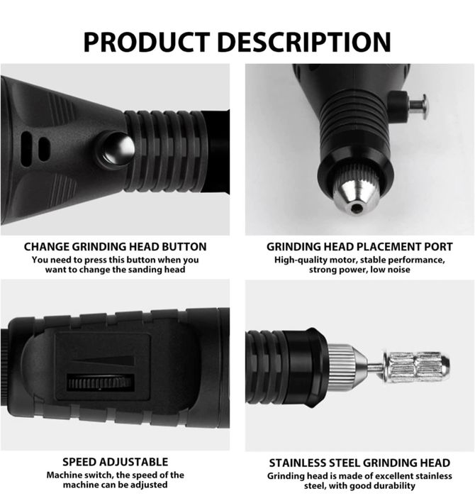 Broca para Unhas 13 000 RPM