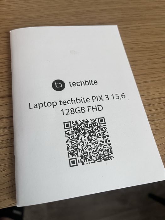 LAPTOP TECHBITE PIX 3 15.6 128GB FHD DO SZKOŁY I PRACY WINDOWS