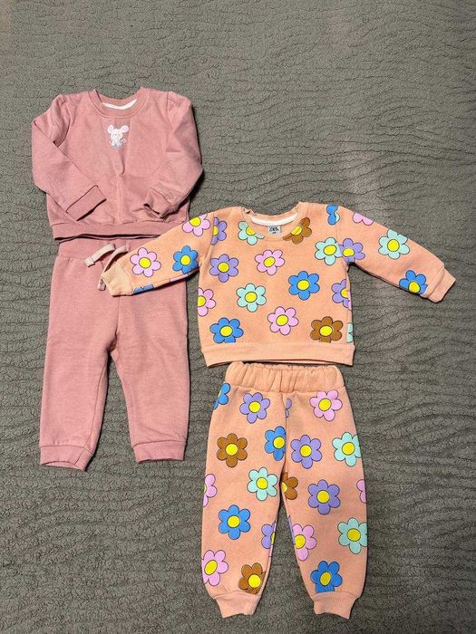 Костюмчики на немовлят 6- 9міс.  Zara,