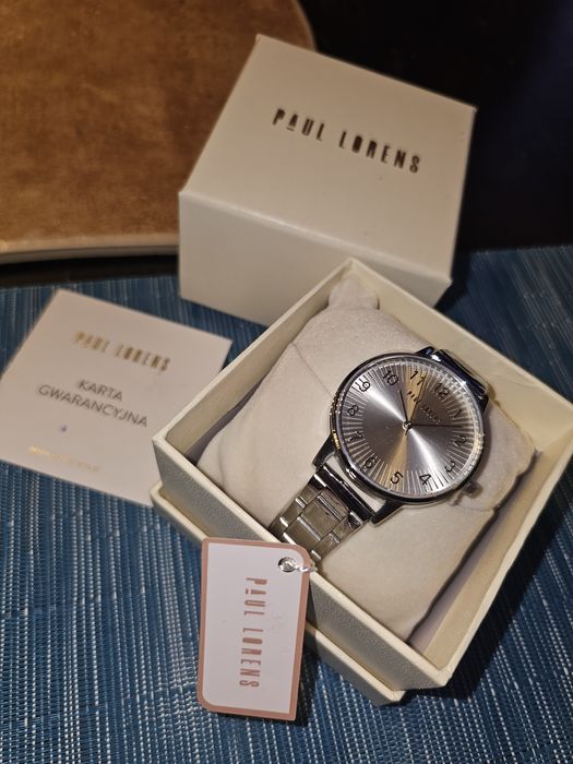 NOWY!!! Elegancki Zegarek Damski Paul Lorens