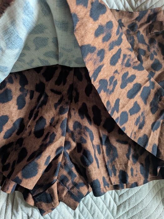 Szorty leopard wzór print zwierzęcy H&M nowe
