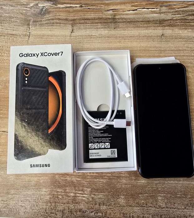 Samsung Galaxy Xcover 7 6/128GB Black — Новий (відкрита упаковка)