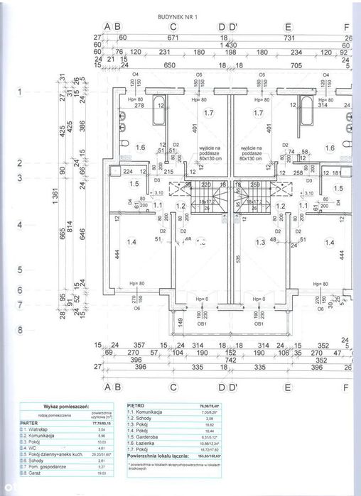 Skrajny segment 154m2, 5 pokoi lux cisza