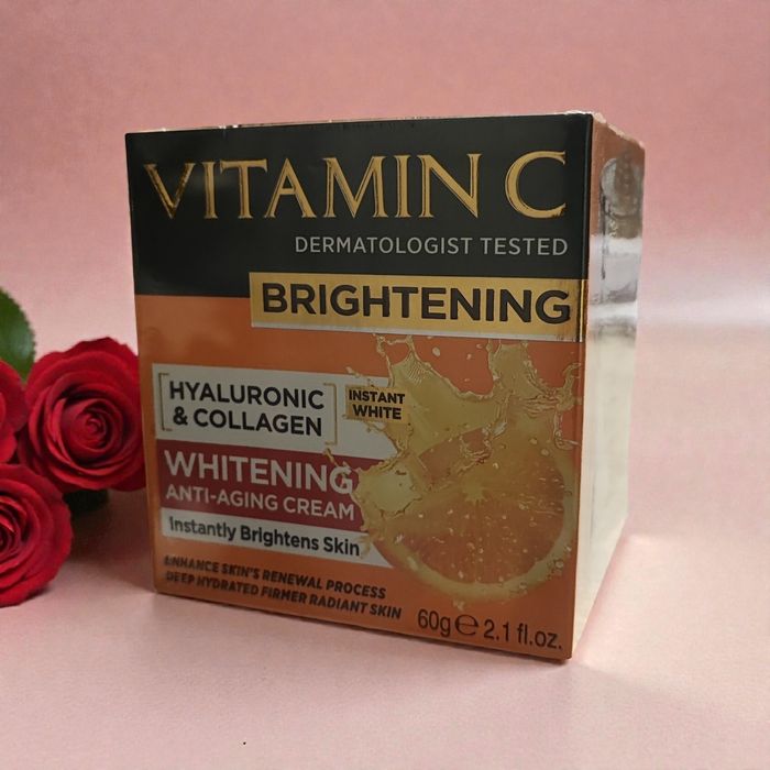 Krem do twarzy z witaminą C rozświetlający anti-aging 60 g