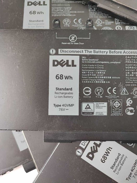 Батарея АКБ DELL Latitude 5500 4GVMP 7.6V 68Wh