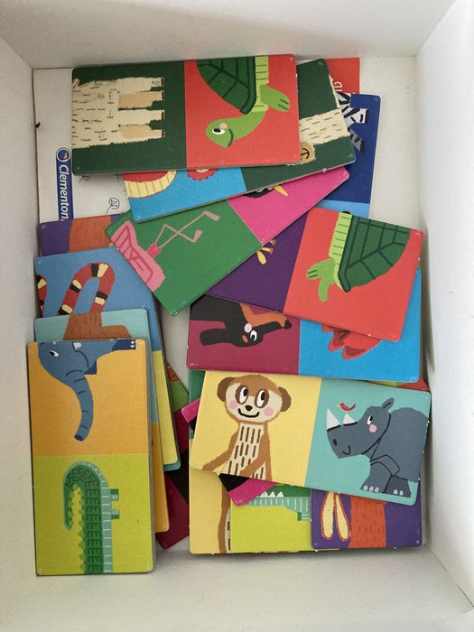 Domino Liczby i zwierzęta Clementoni