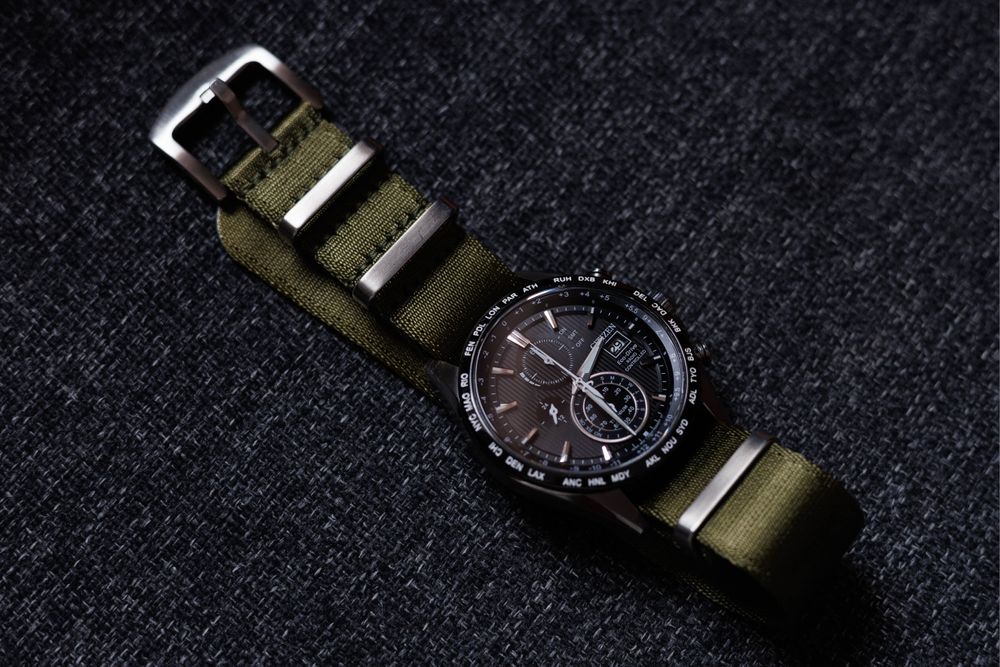 Nato strap pasek zielony 22mm