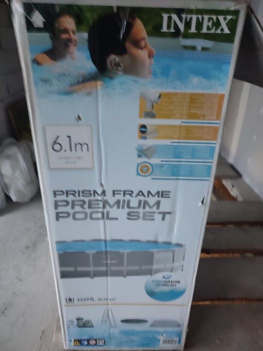 Басейн каркасний Intex 6,10 м х 1,32 м