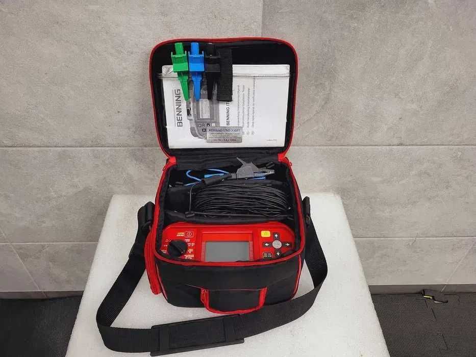Miernik parametrów Urządzenie do pomiaru instalacji Benning IT 120B