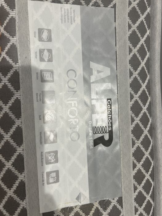 Colchão cama casal 190x150x20