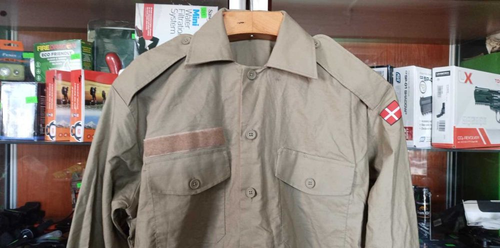 Koszula Wojskowa Armia Dania Piaskowa r. 39/40N M~L