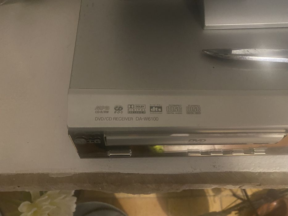 Sistema som LG com leitor DVD