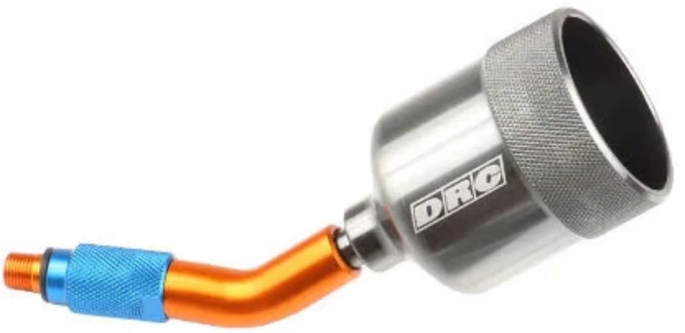 DRC rear suspension Bleed Cup