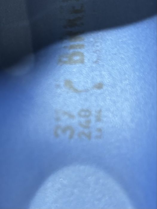Birkenstock Arizona EVA сині шльопанці, р. 37