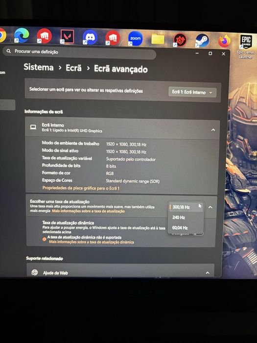 PORTÁTIL GAMER AORUS 15P XD | RTX 3070 8GB | i7-11800H | 32GB RAM | ECRÃ 300Hz