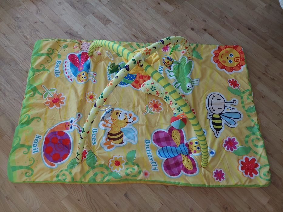 Duża mata edukacyjna Lionelo 140x90