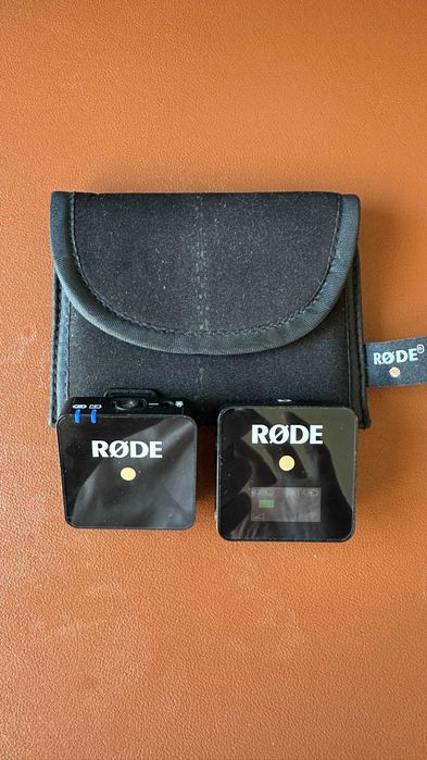 Rode Wireless Go Gen 1 + Cabos SC7/SC2 + Microfone Sony + Adaptador
