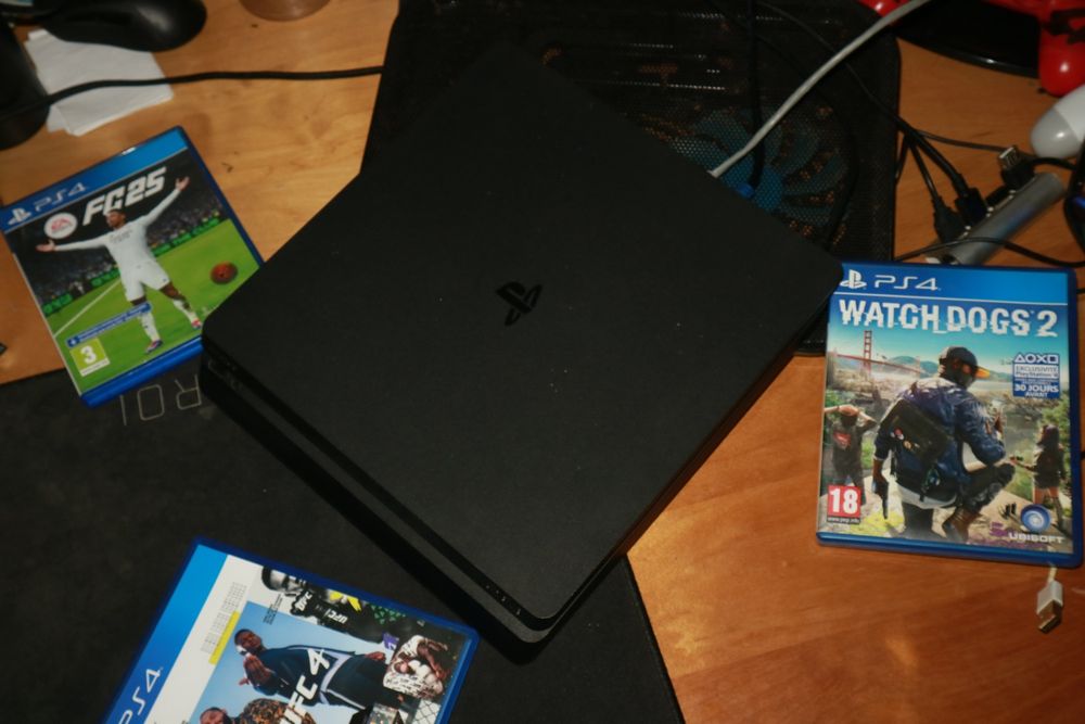 Setup completo Ps4 Slim (Modelo de 1T=1000gb)