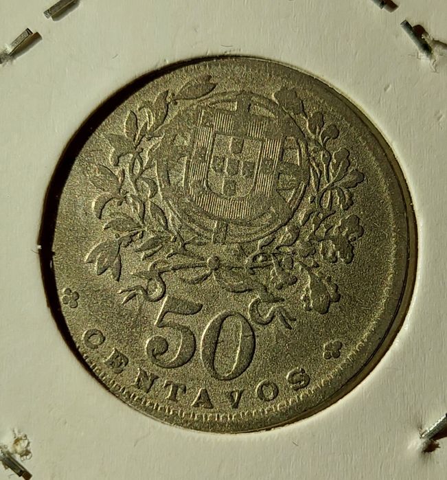 Moeda 50 centavos de 1952