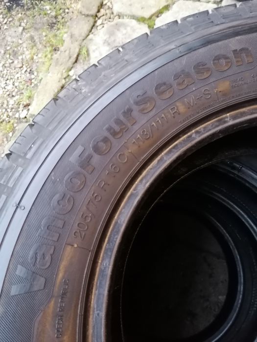 205/75/16 C Continental 2024 rok wielosezonowe całoroczne