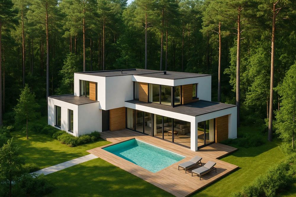 Działka leśna z warunkami zabudowy