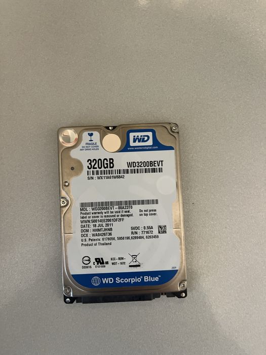 Продаю жорсткий дис тик (HDD)