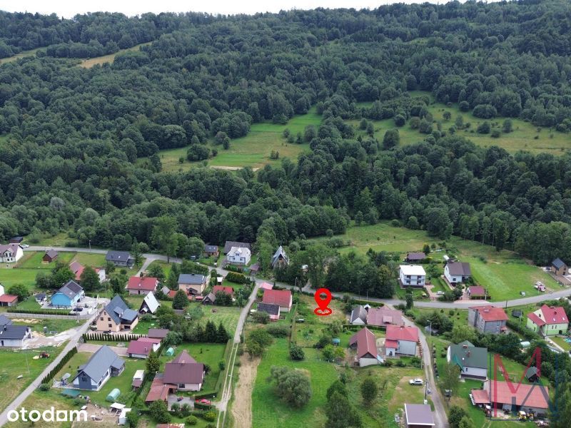 Działka budowlana 10 ar, Kamesznica gmina Milówka