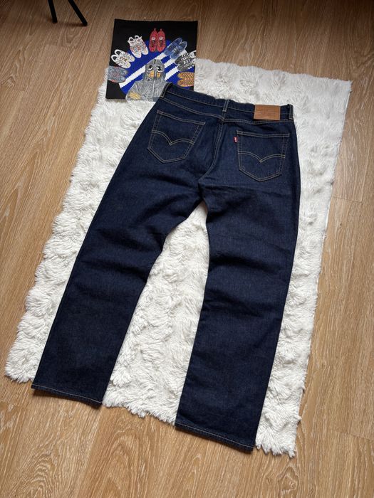 Темно-сині індіго нові широкі джинси Levis 514 Premium